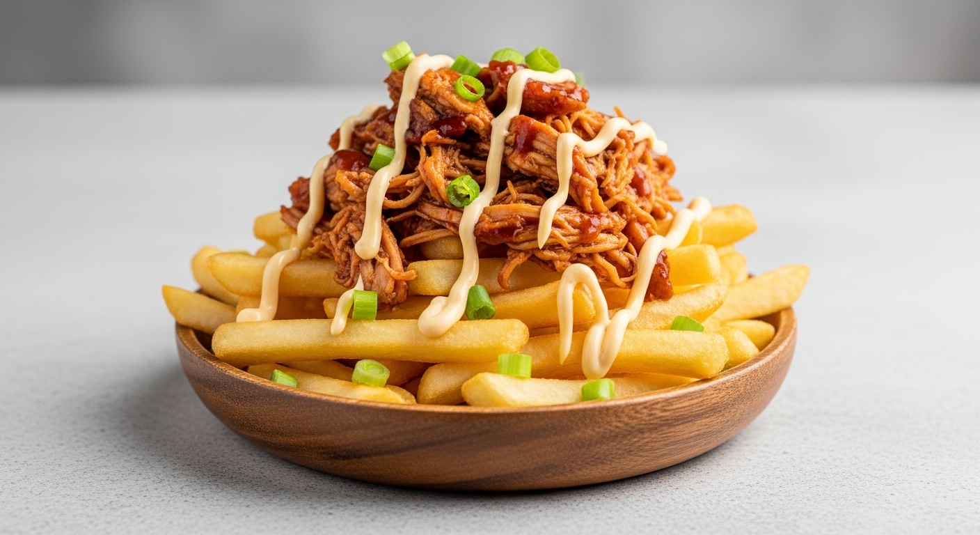 BBQ Pulled Chicken Fries: The Ultimate Comfort Food Mashup