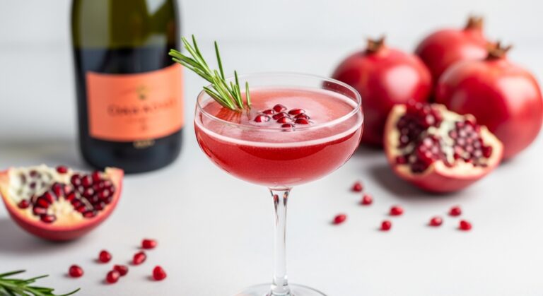 Pomegranate Cava Smash: A Bold, Bubbly Cocktail Experience