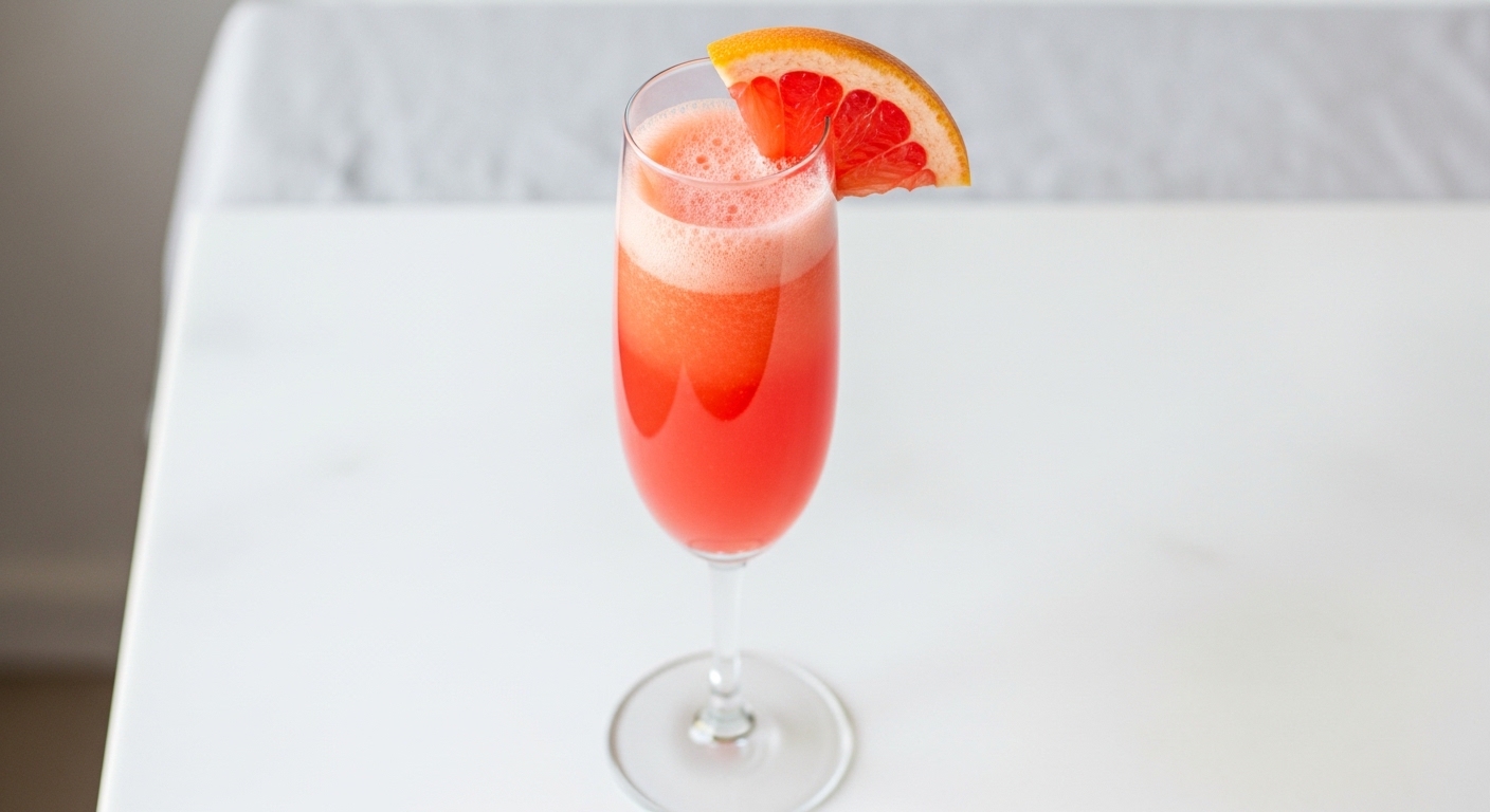 Grapefruit Pinot Noir Mimosa: A Refreshingly Bold Brunch Cocktail