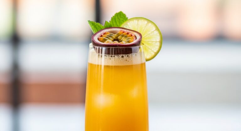 Passion Fruit Champagne Smash: The Bubbly, Tropical Cocktail You Need This Weekend