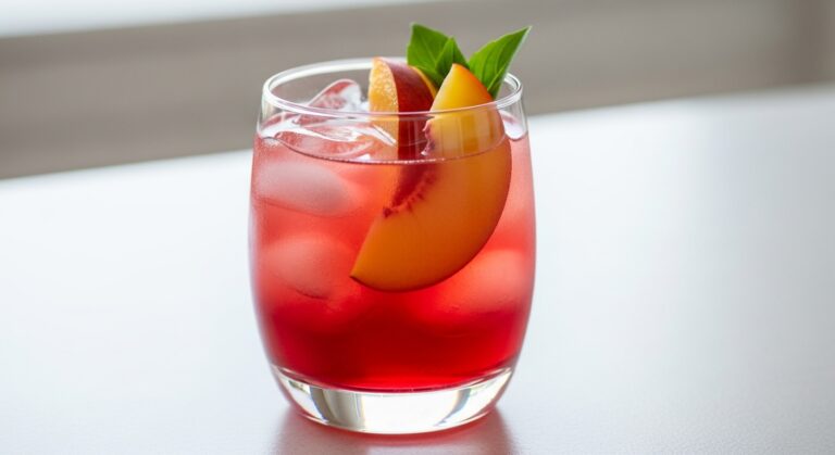 Peach Pinot Noir Smash: The Perfect Summer Cocktail You Need to Try