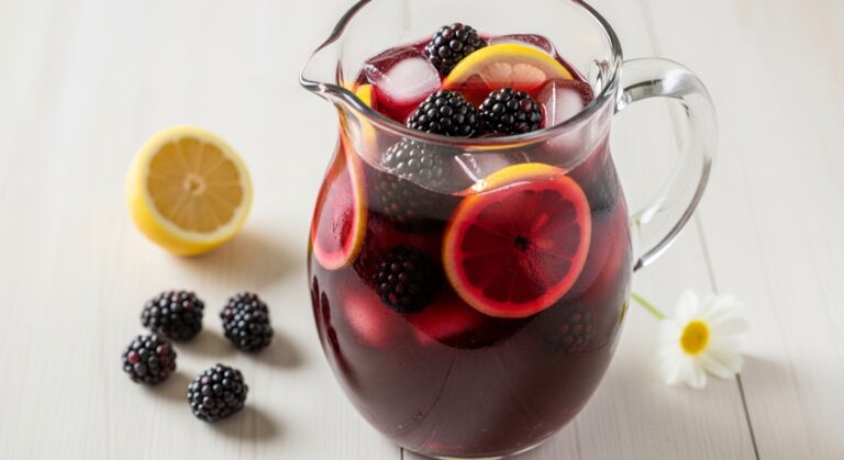 Blackberry Chardonnay Sangria: The Perfect Summer Sipper That’s Bold, Fruity, and Effortlessly Elegant