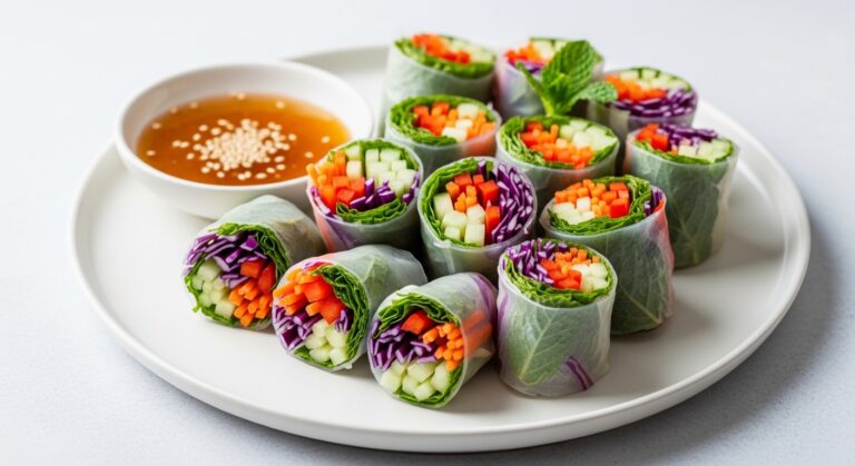 Chilled Veggie Spring Rolls: A Refreshing, Crunchy Summer Bite That’s Anything But Boring