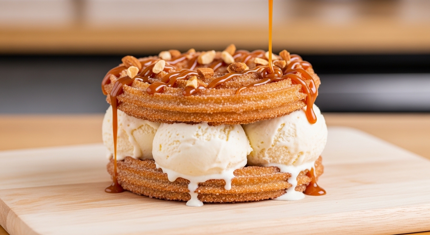 Churro Ice Cream Sandwiches: The Ultimate Sweet Treat That’s Crunchy, Creamy, and Irresistible