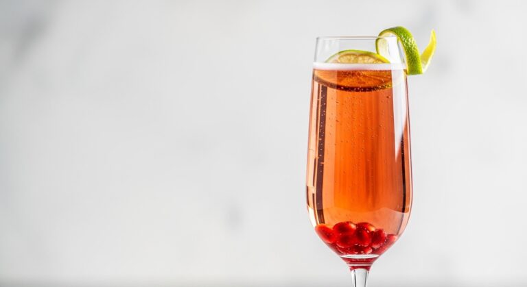 Discover the Effervescent Elegance of Pomegranate Champagne Spritz