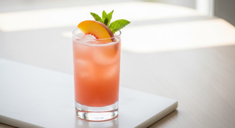Peach Rosé Smash: The Refreshing Summer Cocktail You Need to Try