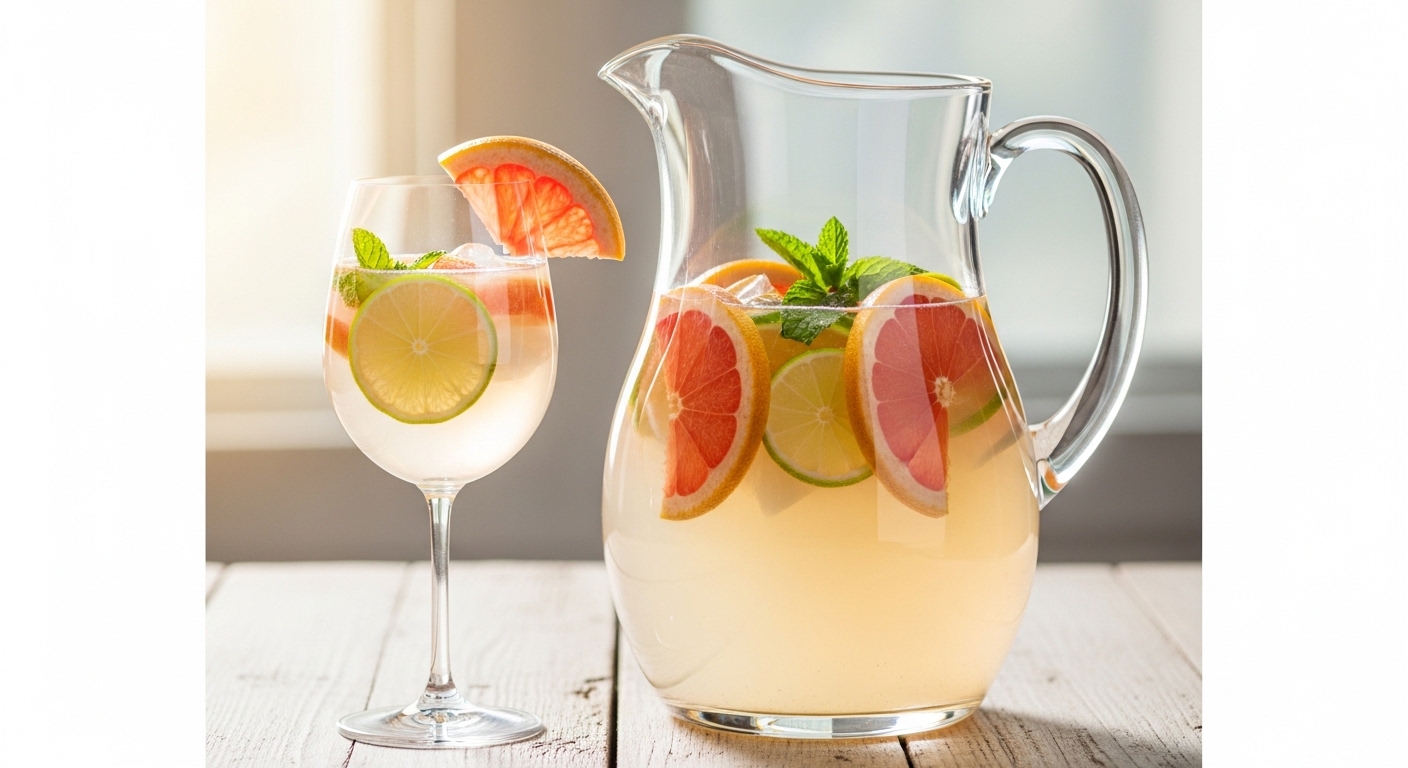 Why Grapefruit Pinot Grigio Sangria Is the Perfect Summer Drink