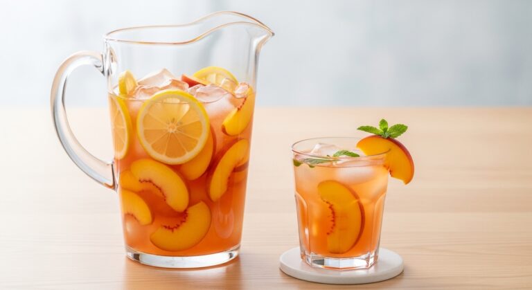 Peach Pinot Grigio Sangria: A Refreshing Summer Sipper That’s Perfect for Any Occasion