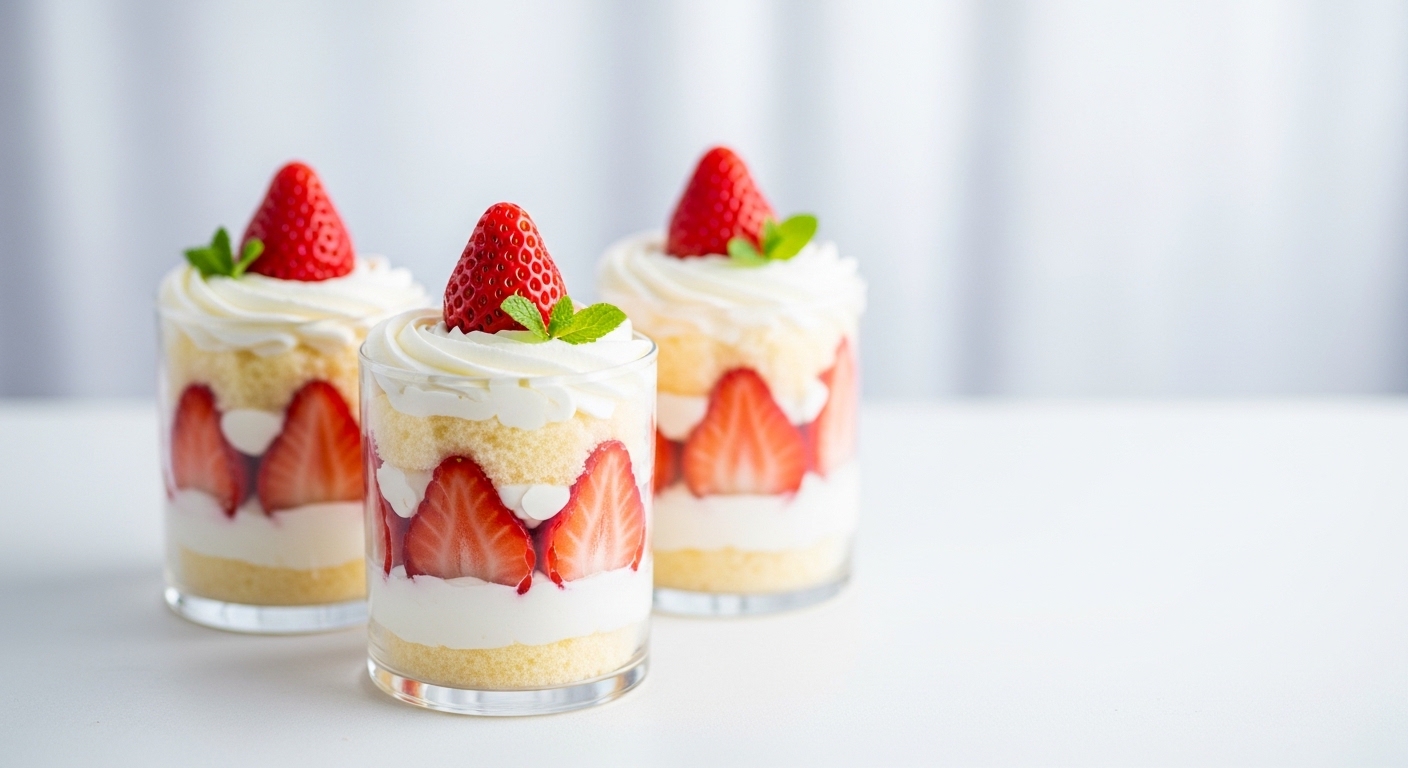 Strawberry Shortcake Cups: A Fresh, Fluffy, and Irresistible Summer Treat