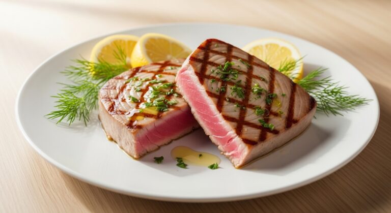 Perfectly Seared Lemon Herb Tuna Steaks: A Flavor-Packed, Quick Dinner That’s Ready in 15 Minutes