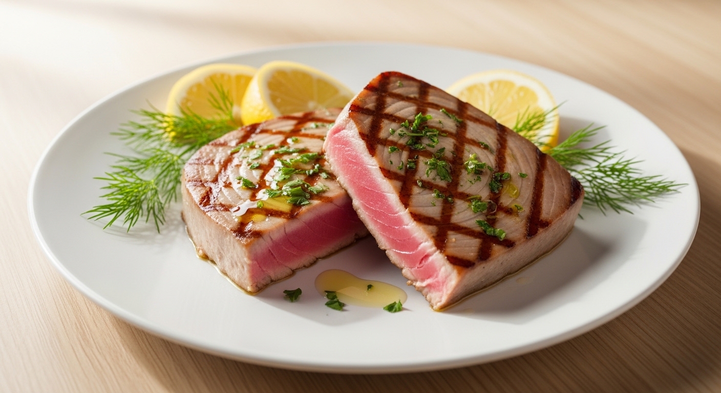 Perfectly Seared Lemon Herb Tuna Steaks: A Flavor-Packed, Quick Dinner That’s Ready in 15 Minutes