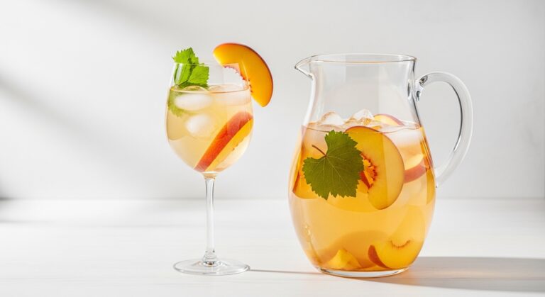 Peach Sauvignon Blanc Sangria: A Refreshing Summer Sipper