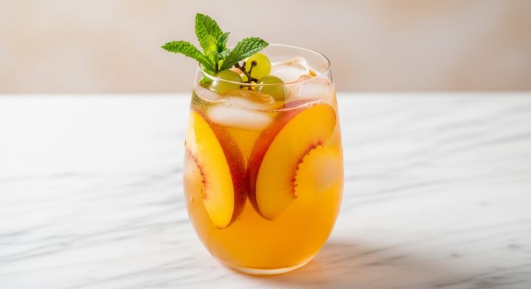 Peach Chardonnay Sangria: A Refreshing Twist on Summer Sipping