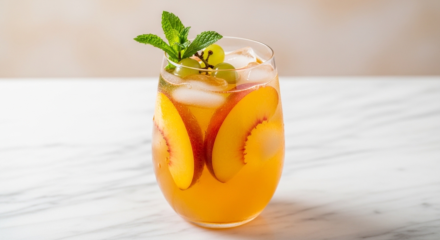 Peach Chardonnay Sangria: A Refreshing Twist on Summer Sipping Peach Chardonnay Sangria: A Refreshing Twist on Summer Sipping