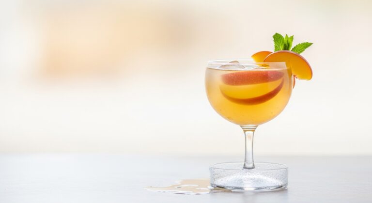 Peach Riesling Smash: A Refreshing Summer Cocktail You’ll Crave All Year