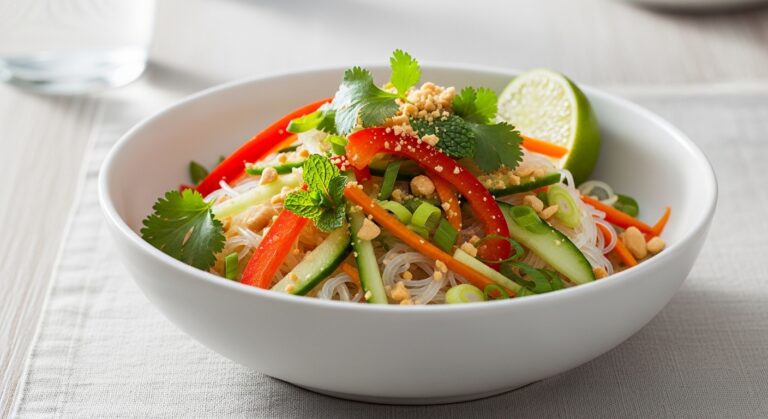 Cool Down with These Irresistible Chilled Thai Noodle Bowls