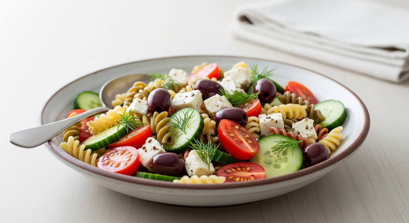 Chilled Greek Pasta Salad: The Ultimate Summer Side Dish