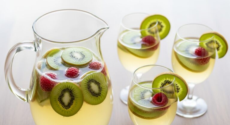 Kiwi Moscato Sangria: The Perfect Summer Sipper with a Fruity Twist