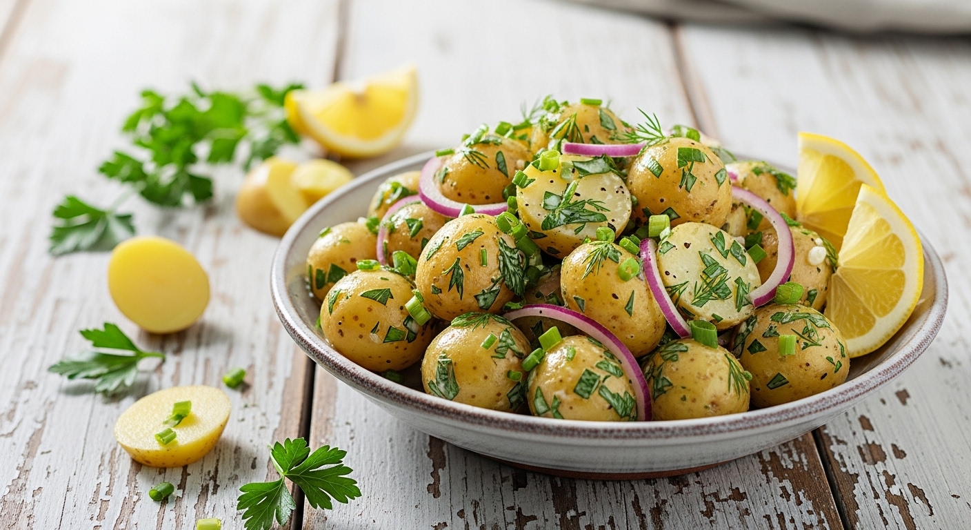 Lemon Herb Potato Salad: A Zesty, Flavor-Packed Side That’s Perfect for Any Occasion Lemon Herb Potato Salad: A Zesty, Flavor-Packed Side That’s Perfect for Any Occasion