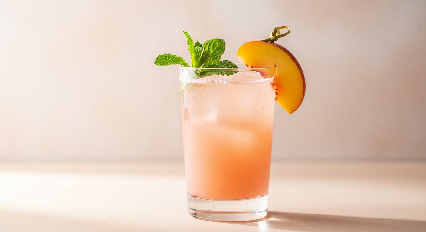 Peach Moscato Smash: The Sweet, Bubbly Summer Drink You’ve Been Craving
