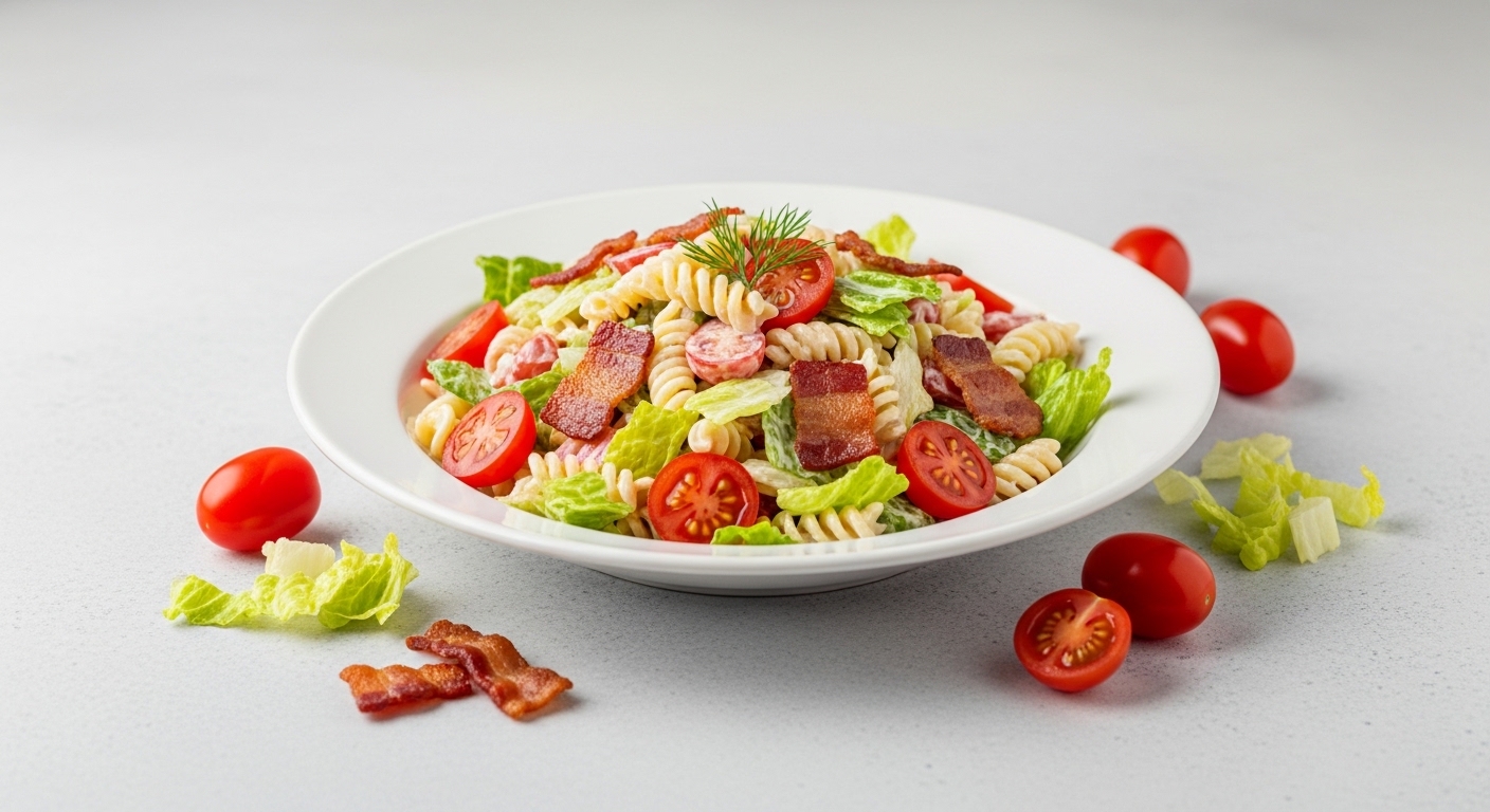 A Crispy, Creamy BLT Pasta Salad That Steals the Show at Every Picnic A Crispy, Creamy BLT Pasta Salad That Steals the Show at Every Picnic