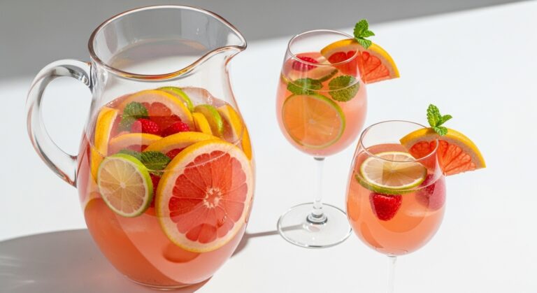 Why Grapefruit Cava Sangria Is the Summer Cocktail You’ve Been Waiting For
