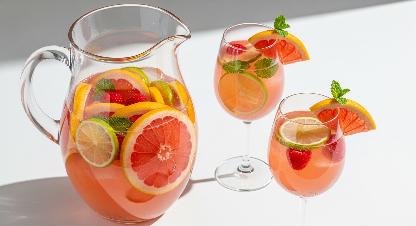 Why Grapefruit Cava Sangria Is the Summer Cocktail You’ve Been Waiting For