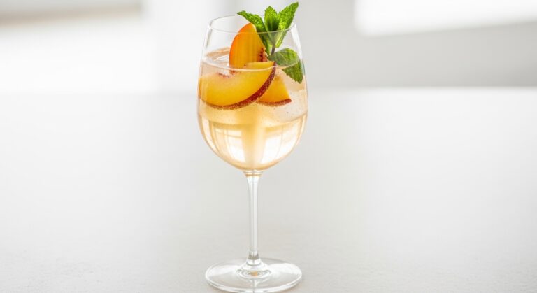 The Perfect Summer Sip: How to Make a Refreshing Peach Moscato Spritz