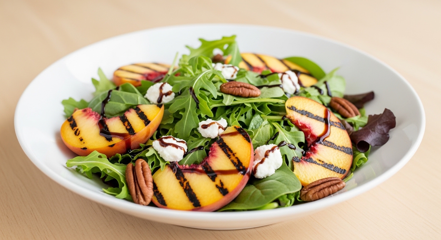 The Ultimate Grilled Peach Salad: A Sweet & Savory Summer Sensation The Ultimate Grilled Peach Salad: A Sweet & Savory Summer Sensation