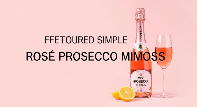 The Perfect Brunch Cocktail: A Guide to Making Rose Prosecco Mimosa