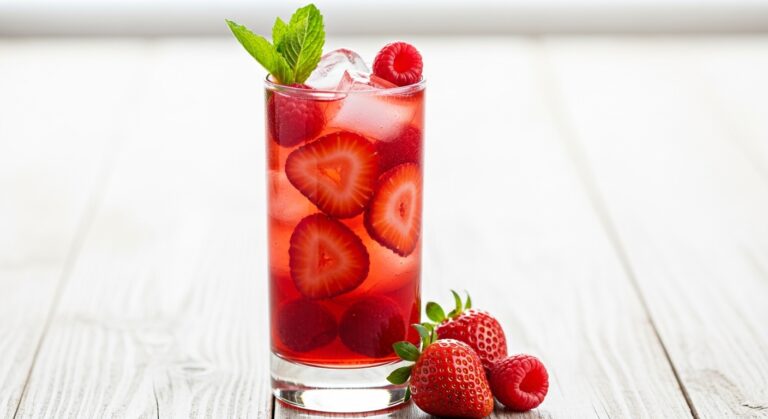 Strawberry Pinot Noir Smash: A Refreshing Cocktail That Packs a Fruity Punch