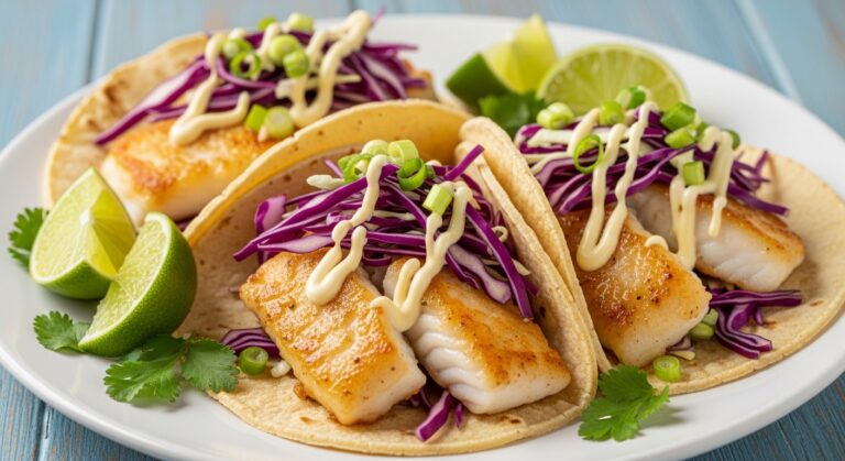 Garlic Butter Fish Tacos: A Flavor Explosion in Every Bite