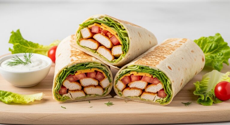 Perfect Ranch Chicken Wraps Recipe – A Flavorful, Easy Meal Ready in 30 Minutes