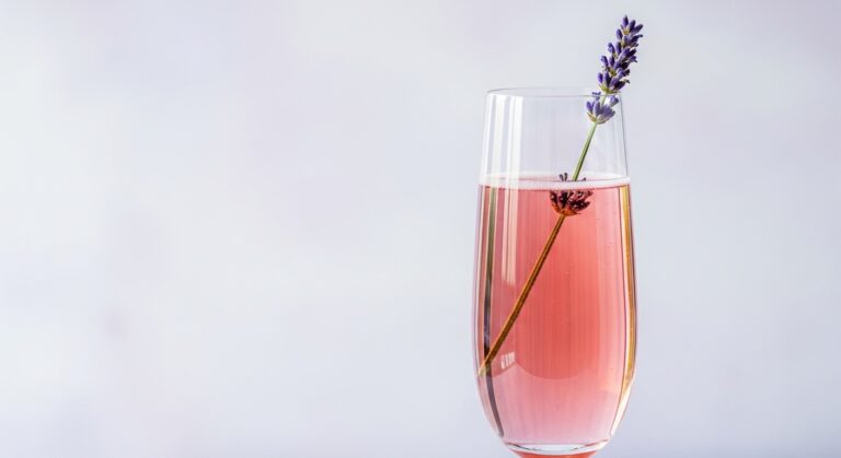 The Perfect Spring Mimosa: How to Make a Lavender Rosé Mimosa