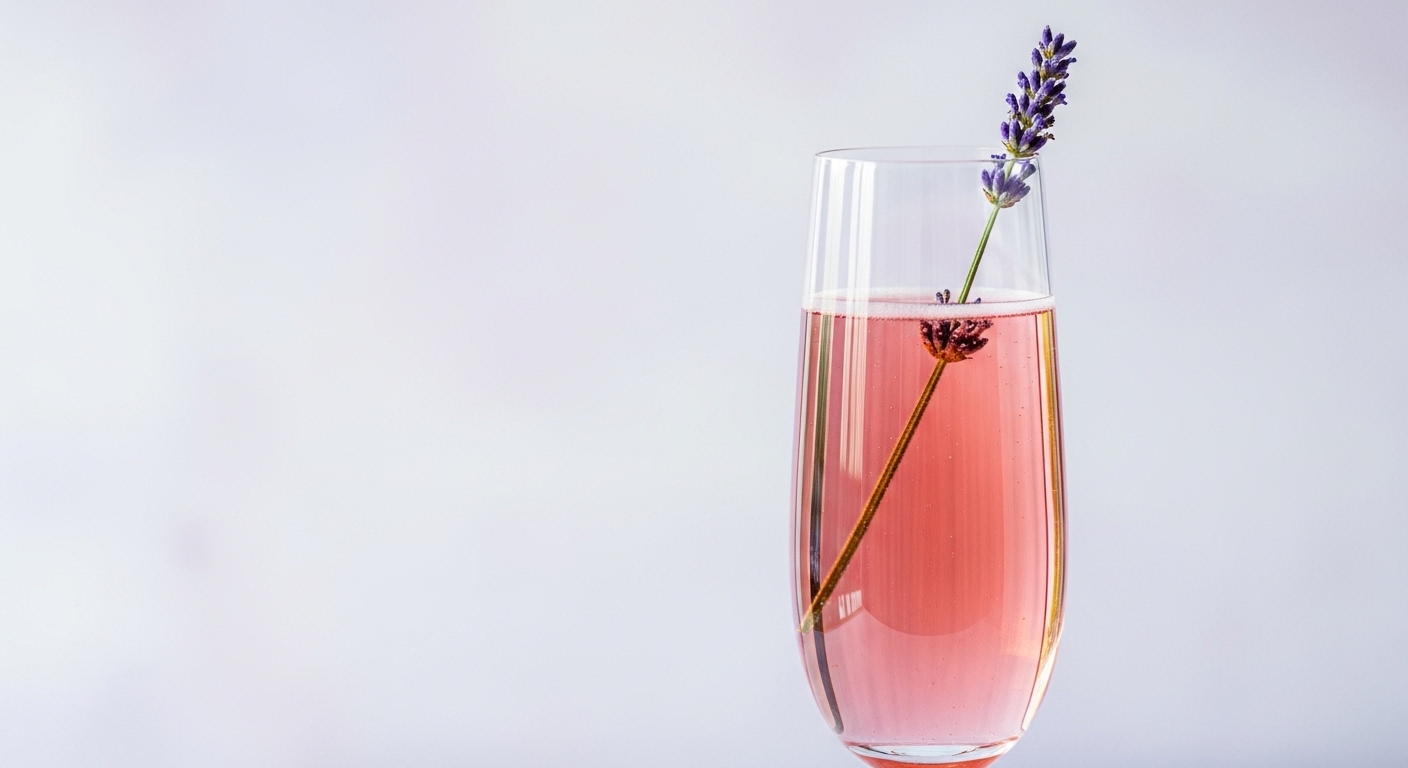 The Perfect Spring Mimosa: How to Make a Lavender Rosé Mimosa