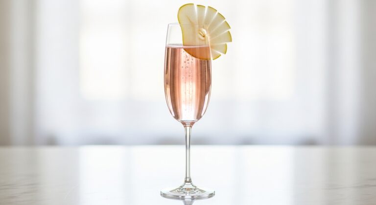 Pear Rosé Mimosa: A Refreshing Sparkling Cocktail with a Sweet Twist