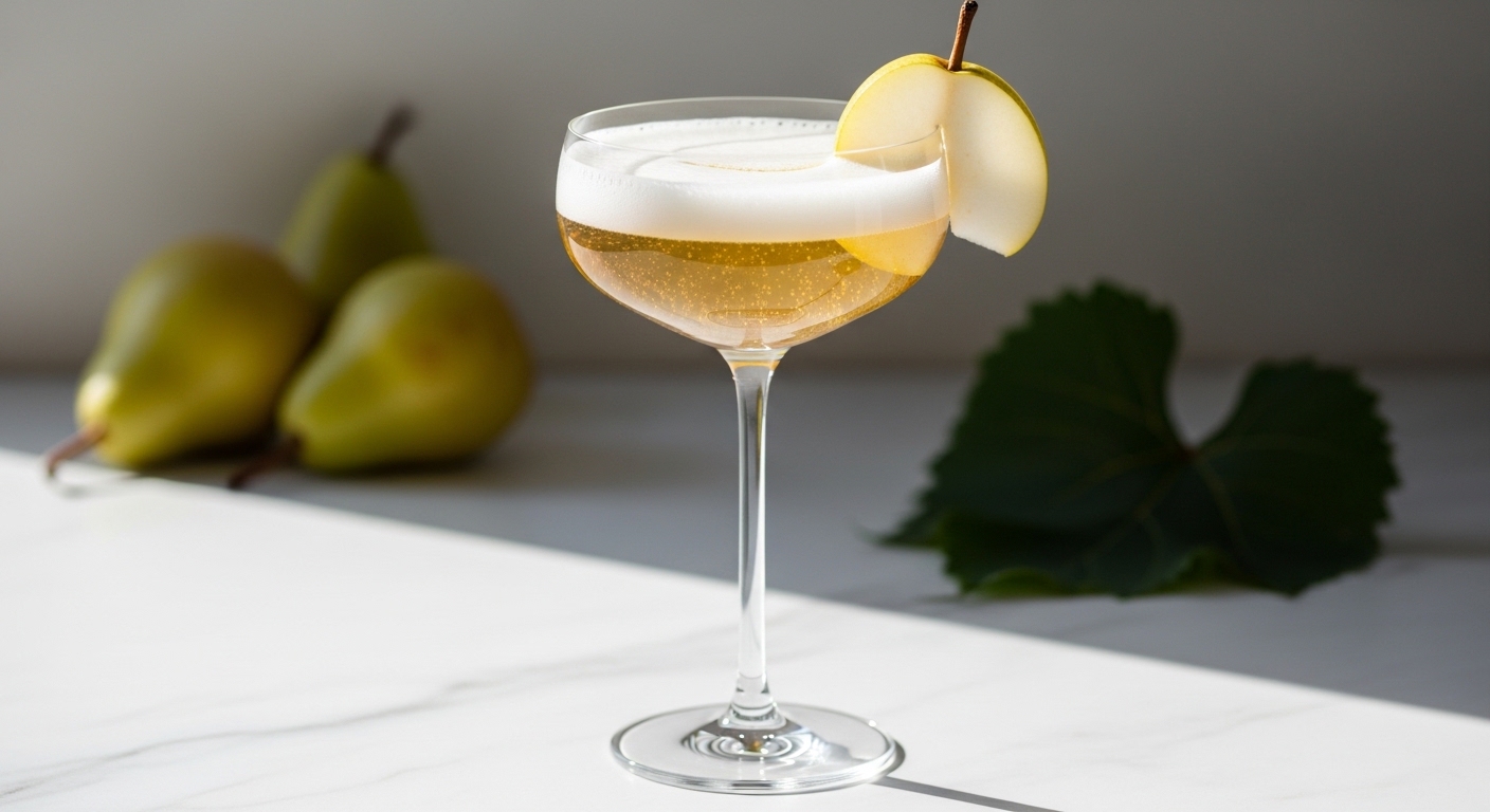 Pear Pinot Grigio Mimosa: A Refreshing Sparkling Cocktail with a Sweet Twist