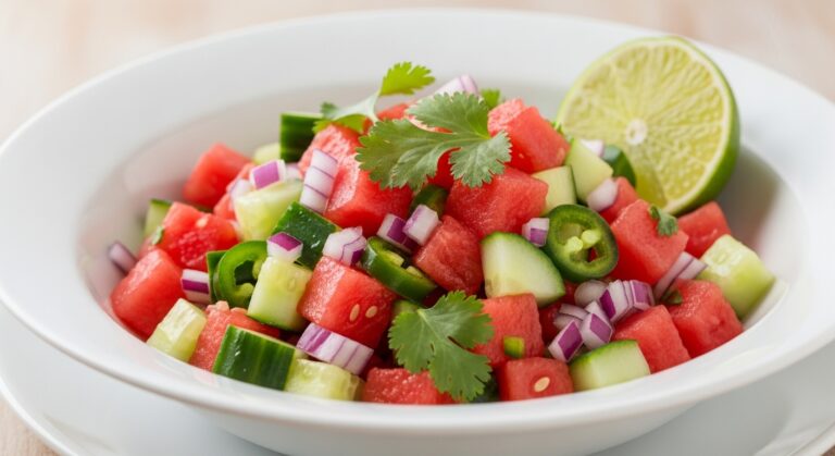 Fresh Watermelon Cucumber Salsa: A Refreshing Summer Sensation
