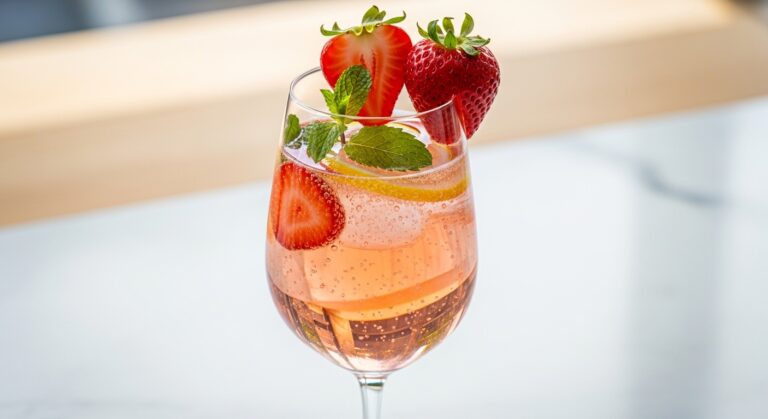 Strawberry Chardonnay Spritz: A Refreshing Summer Cocktail You’ll Want Every Weekend