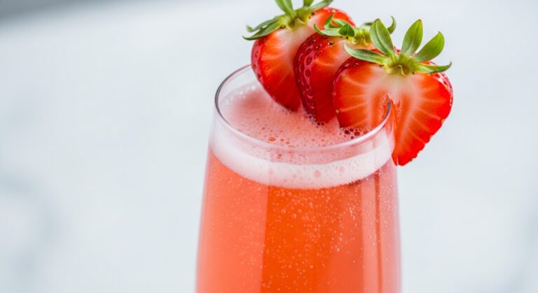 Strawberry Riesling Mimosa: The Effortless Sparkling Cocktail That’s Taking Brunch by Storm
