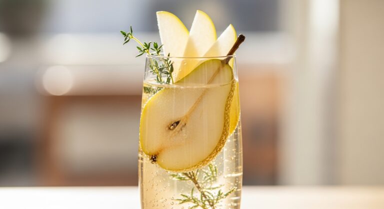 Pear Riesling Spritz: A Refreshing Twist on Summer Sipping
