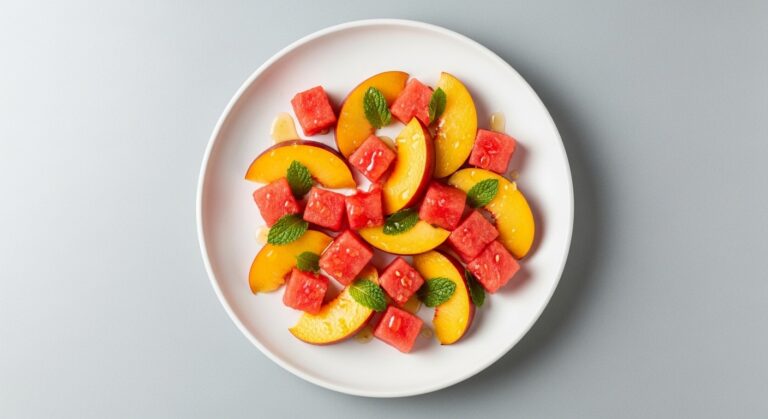 Watermelon Peach Salad: A Refreshing Summer Sensation You’ll Crave All Year