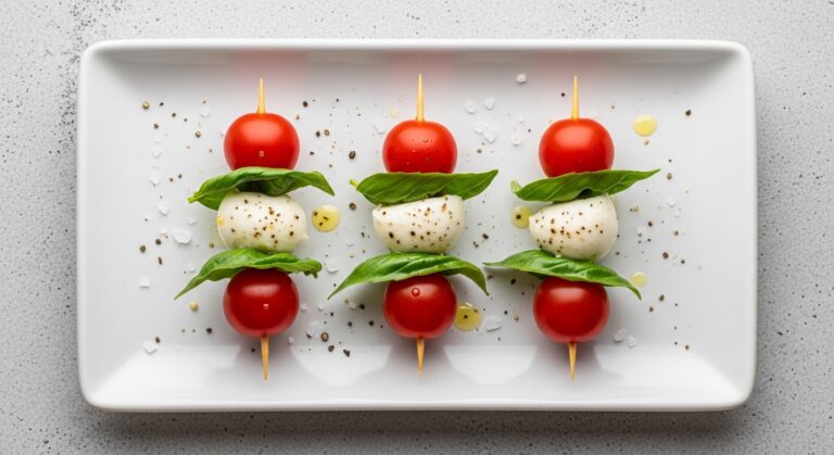 Caprese Skewers: The Perfect Bite-Sized Summer Delight