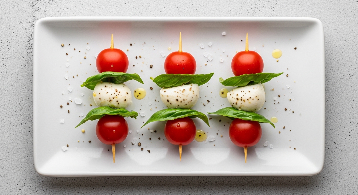 Caprese Skewers: The Perfect Bite-Sized Summer Delight