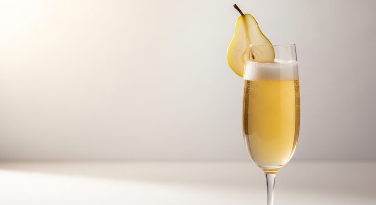 Discover the Elegant Sparkle of Pear Riesling Mimosa