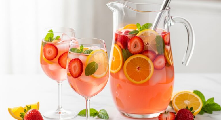 The Perfect Summer Sipper: How to Make Strawberry Moscato Sangria