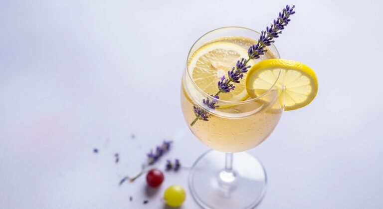 Refresh with a Floral Twist: Try This Lavender Chardonnay Spritz Recipe