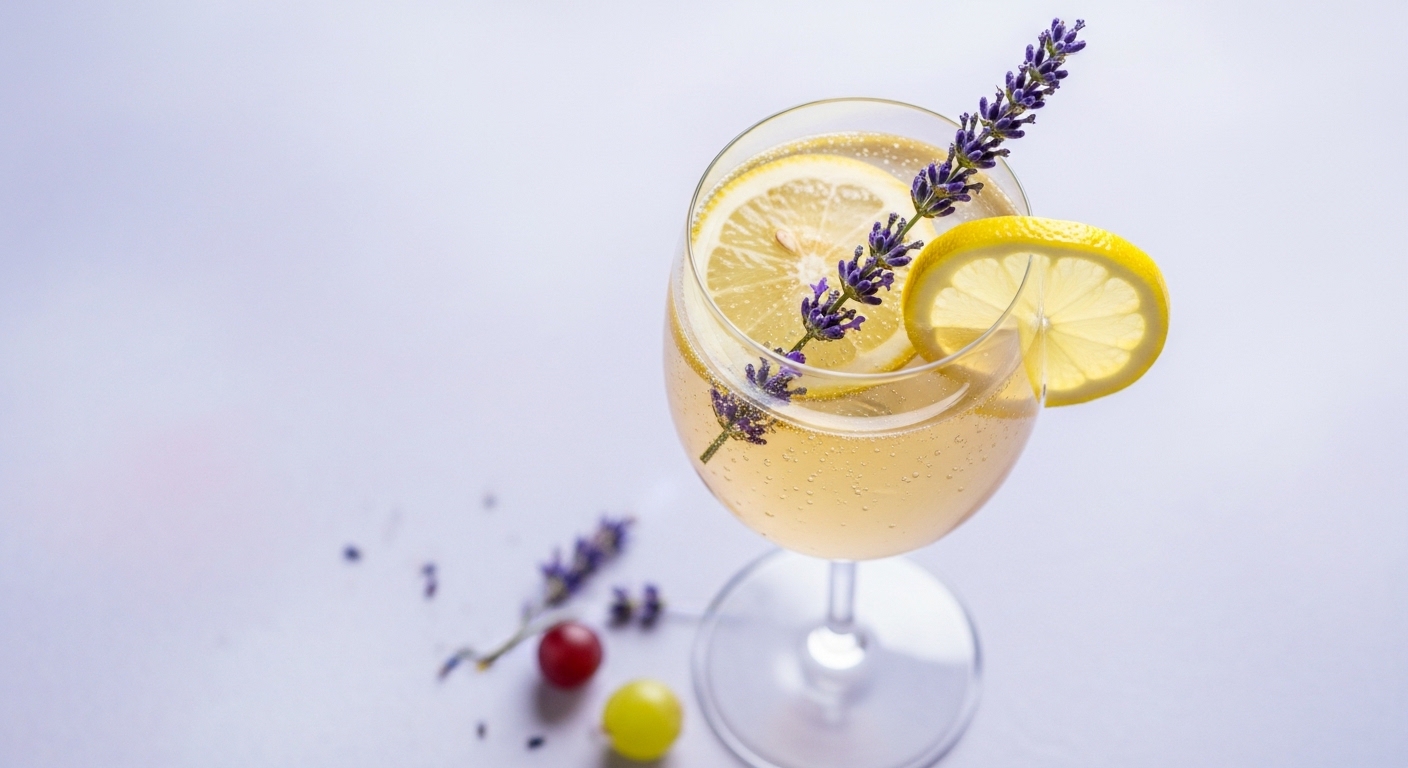 Refresh with a Floral Twist: Try This Lavender Chardonnay Spritz Recipe Refresh with a Floral Twist: Try This Lavender Chardonnay Spritz Recipe