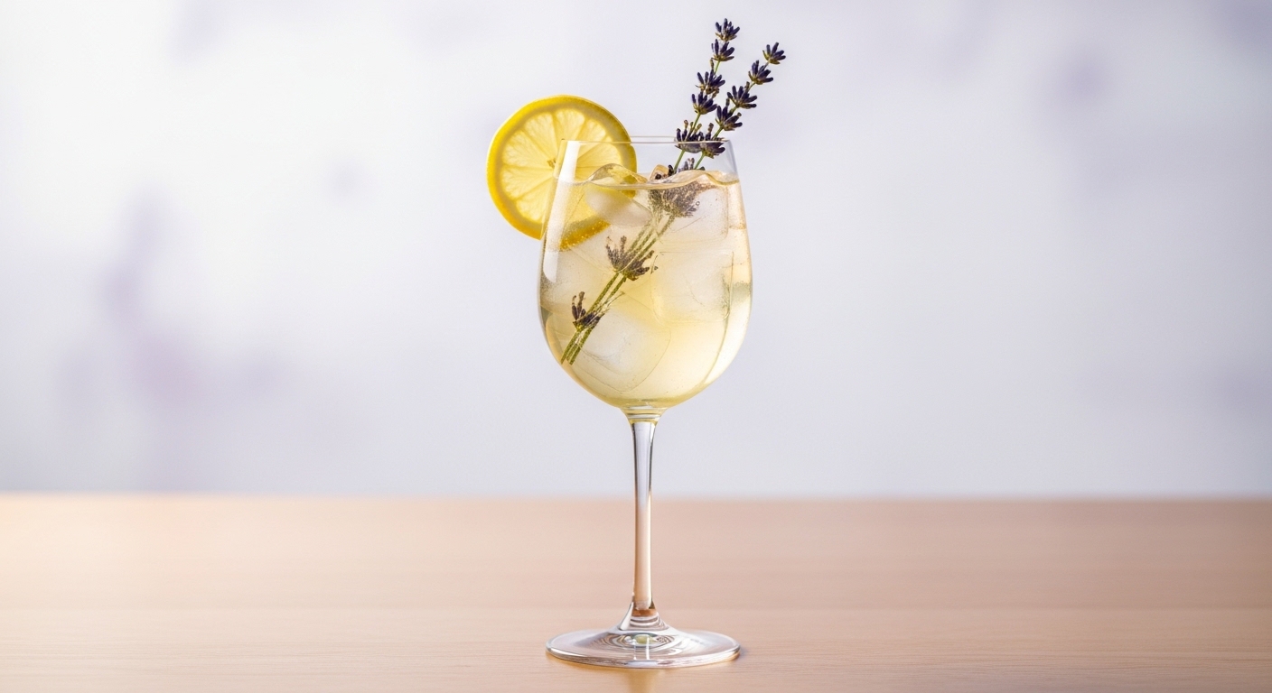 Discover the Refreshing Elegance of Lavender Riesling Spritz