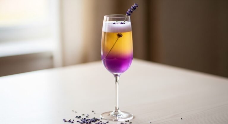 The Perfect Brunch Cocktail: How to Make a Lavender Cava Mimosa